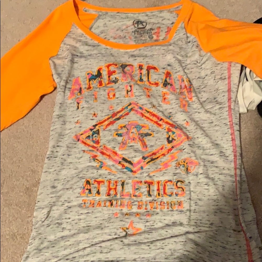 American fighter baseball tee